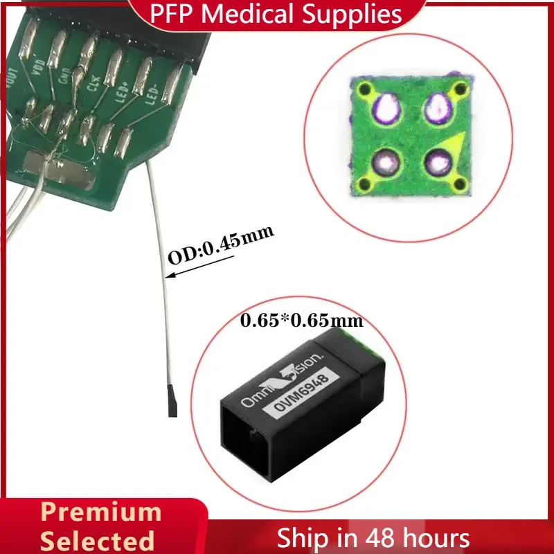 AP08 0.65x0.65mm 1mm 200MP OVM6948 Waterproof Steel Camera Module Kit USB