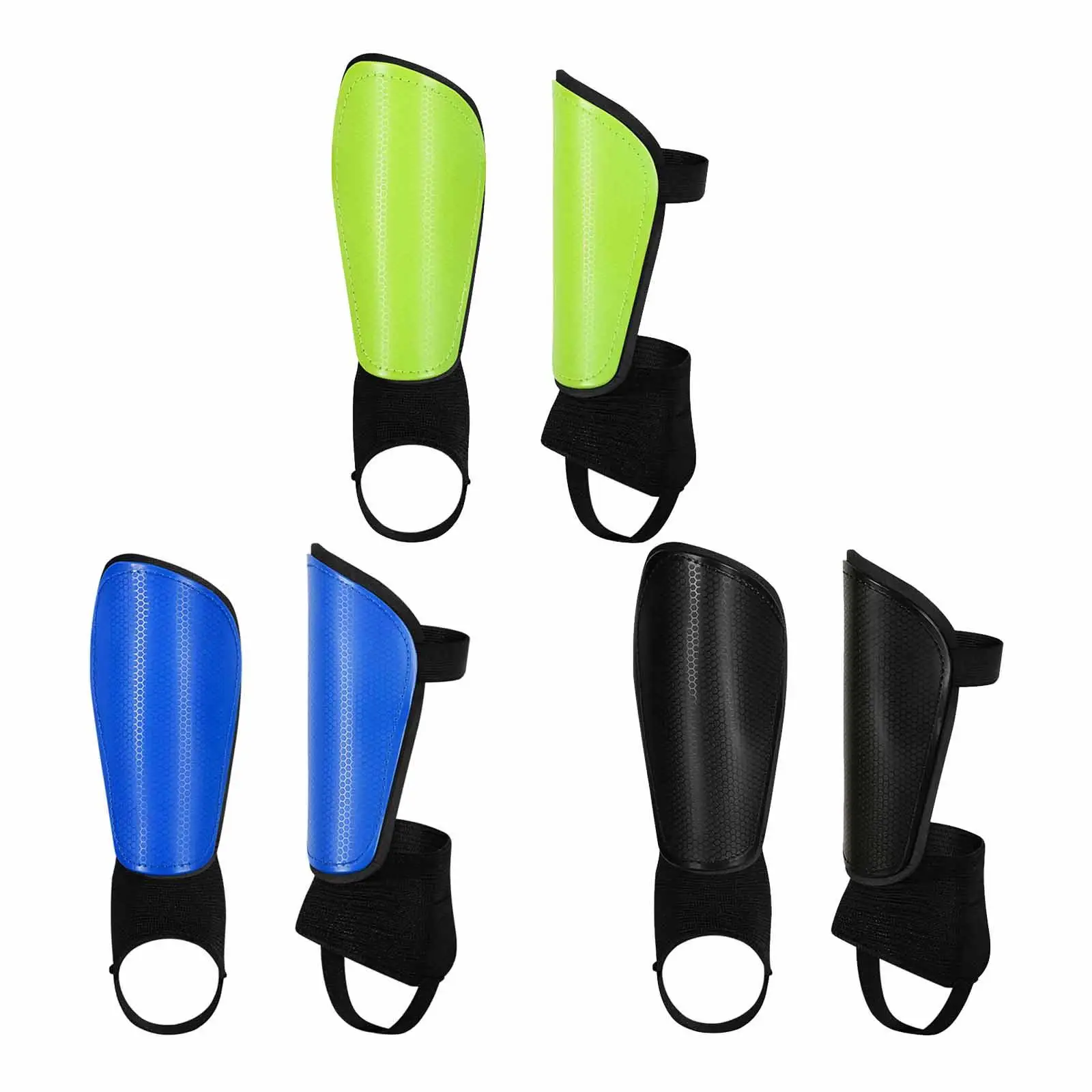 Football Shin Cover Professional Easy to Wear Adjustable Straps Multipurpose