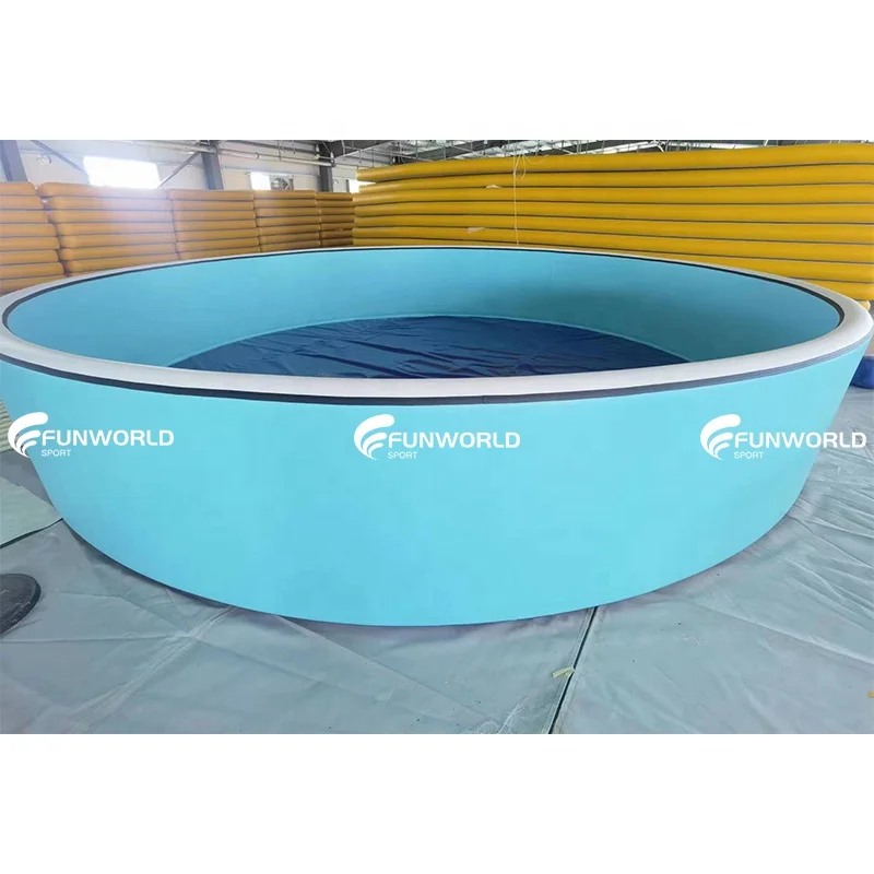 مخصص المحمولة بركة المياه السباحة Dwf طفل حمام سباحة قابل للنفخ قطرة غرزة النسيج Dwf الاطفال قطرة غرزة بركة