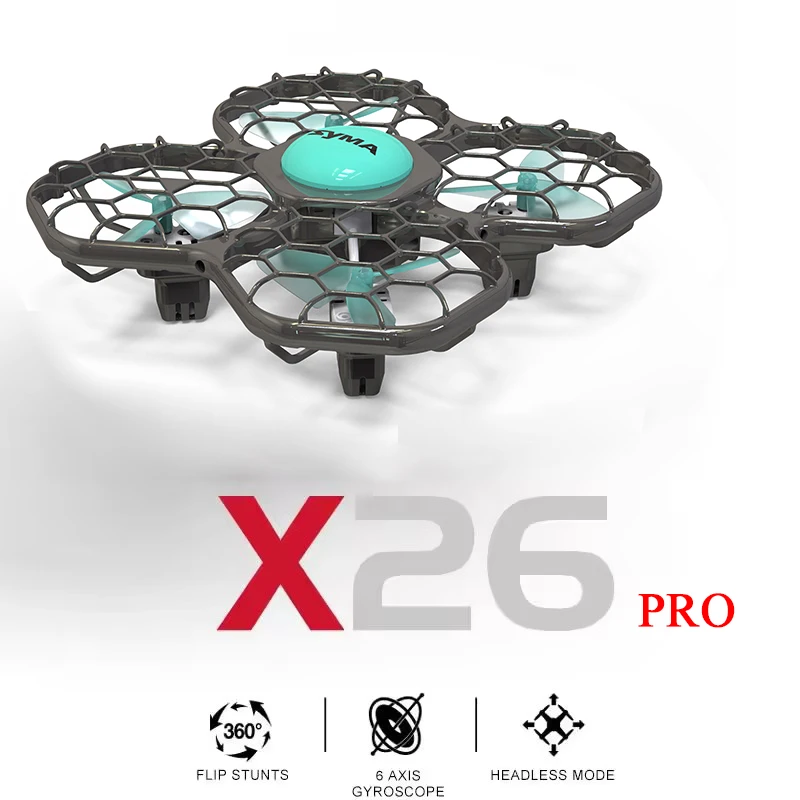 Original New SYMA X26 PRO RC aircraft intelligent obstacle avoidance quadcopter X26 children\'s toy gift drone