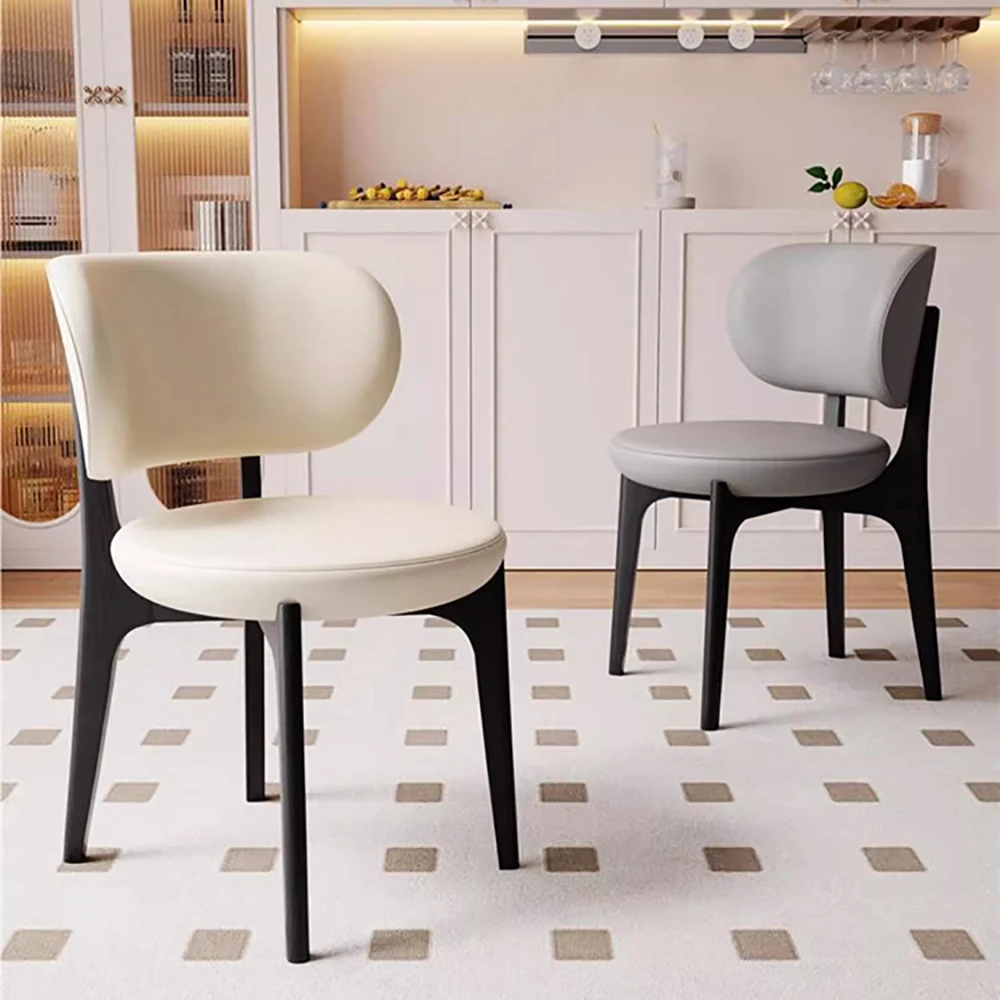 

Set Of 4 Modern Dining Chairs Luxury Premium Ergonomic Accent Dining Chairs Designer Living Room Chaise Salle A Manger Furniture