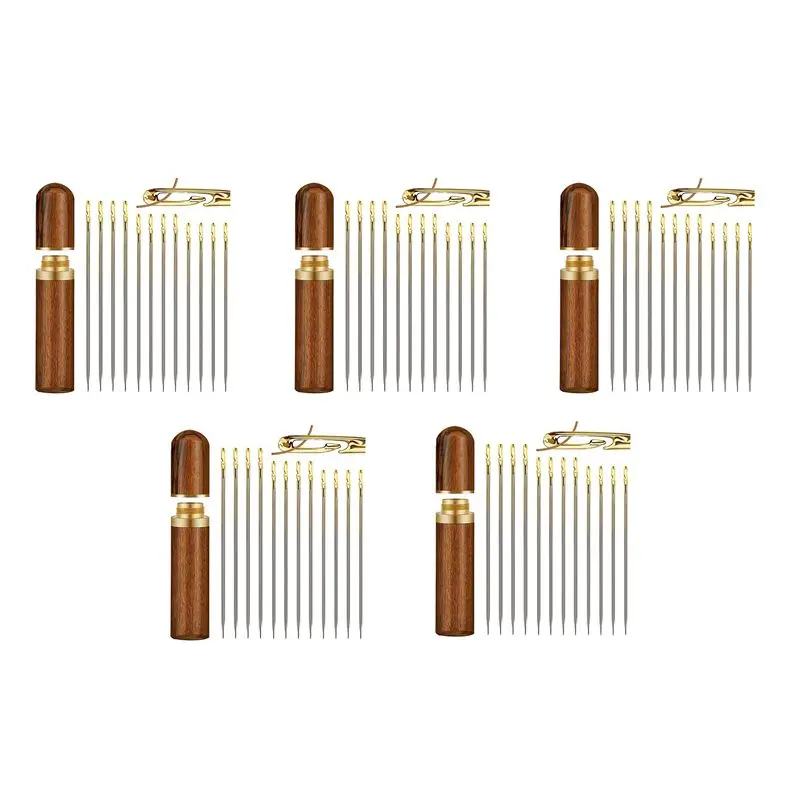 

Y50A-5 Набор саморезных игл, швейные иглы для ручного шитья, для пожилых людей, легкие штифты для строчки с боковой резьбой A