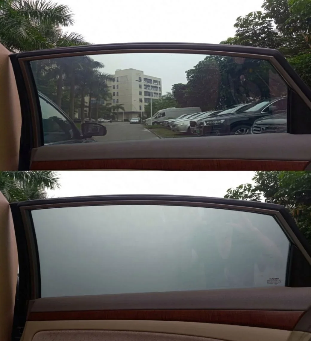 3D Radian Electric Car Smart Film Self-Adhesive PDLC Window Tint for Glass License Plate Window Privacy Protection