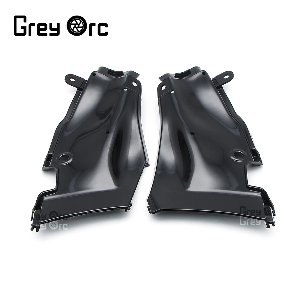 Motorcycle Stamping Air Inlet Pipe Base Plate For Yamaha YZFR1 YZF R1 2009-2014 Accessories Ventilation Pipe