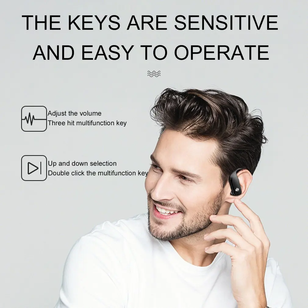 T16/T17 سماعات بلوتوث باس ستيريو لاسلكي الرياضة LED عرض سماعة الأذن هوك حر اليدين سماعة مع صندوق شحن هيئة التصنيع العسكري