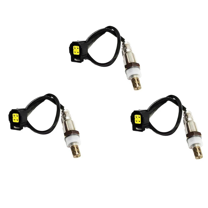 3X Probe Oxygen O2 Sensor Fit For Mitsubishi Mirage 1.2L 2012 2013 2014 2015 2016 1588A275 0ZA639-M9 0ZA639M9