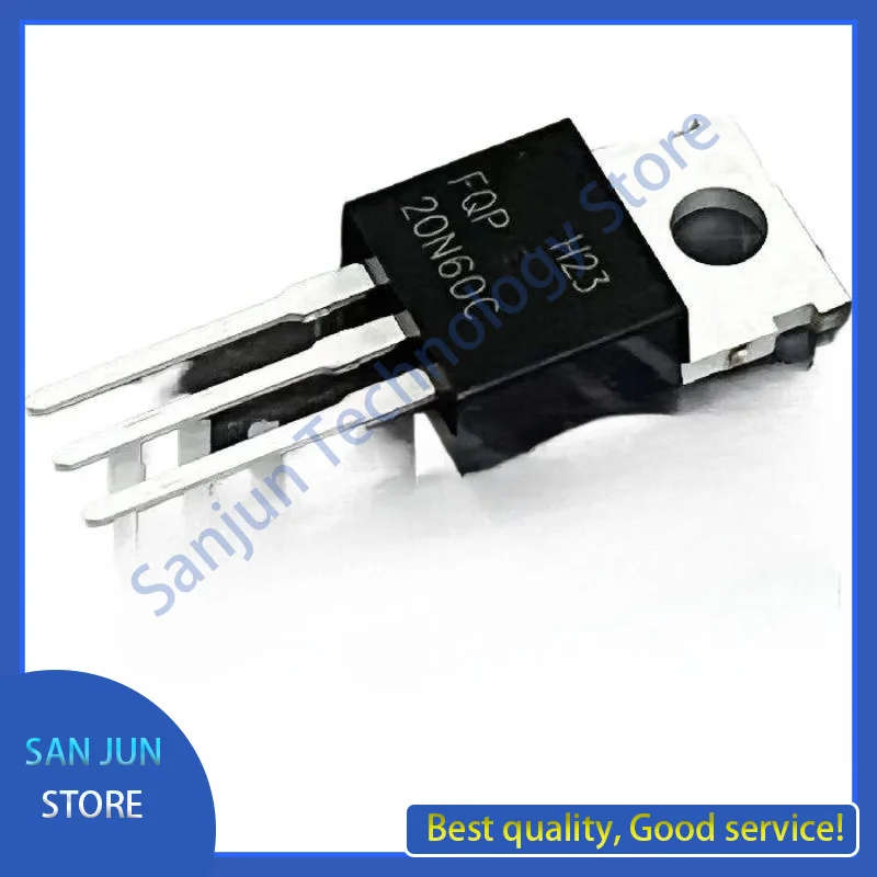 10~50pcs New FQP20N60C 20N60 in-line iron head TO-220 MOS field effect transistor 20A 600V