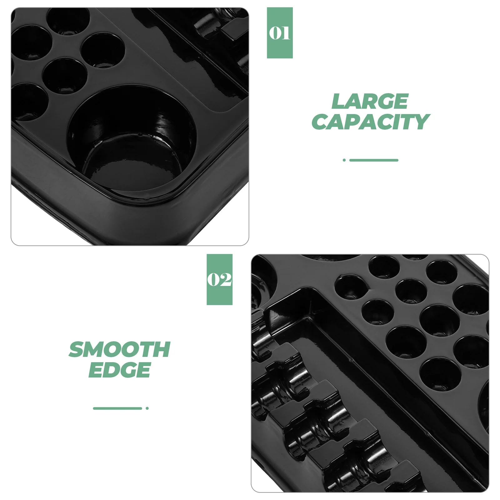 

12pcs Tattoo Ink Palette Small Thickened Plastic Pigment Holder Reusable Disposable For Artists Ink Tray For Tattooing Tattoo