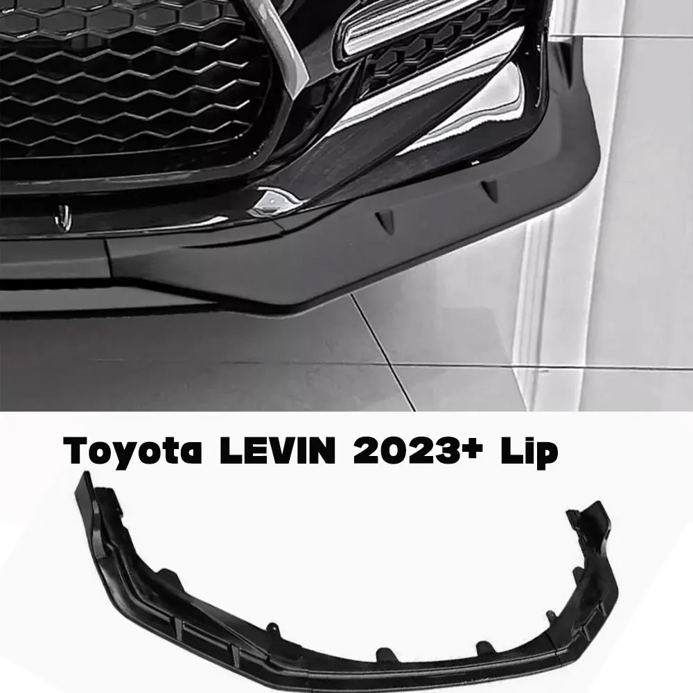 Splitter for Toyota Corolla XSE American Edition 2020 2023 Levin Sedan Front Bumper Spoiler Skirts Lip Body Kit