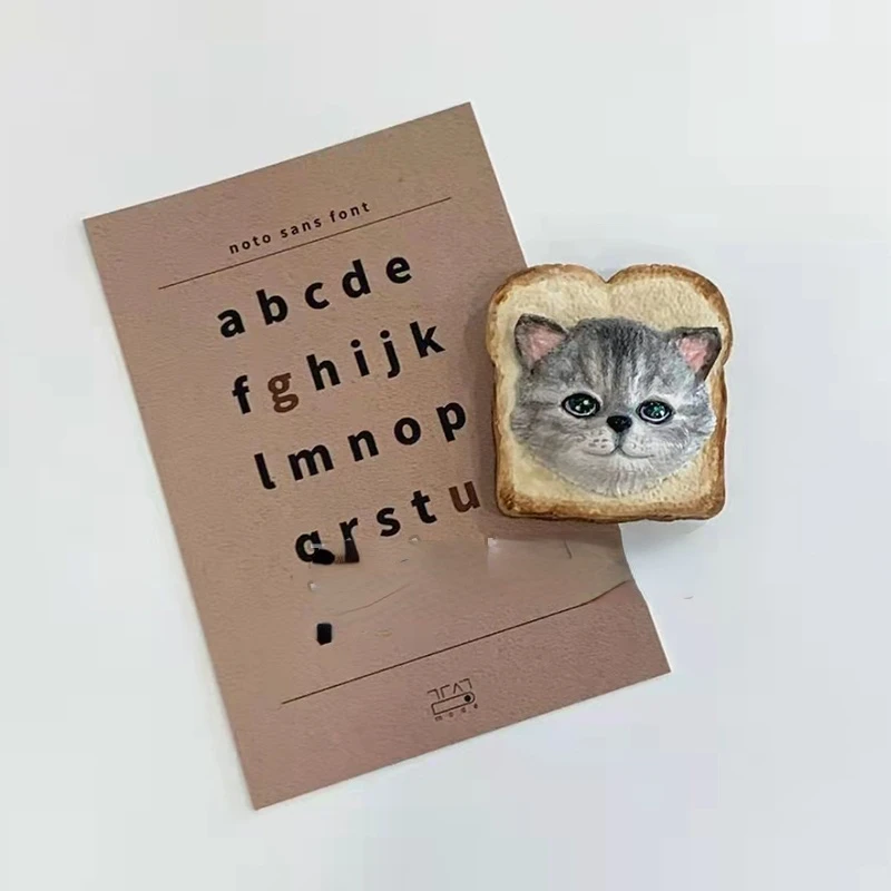 Bread Cat Head Kitten Paw Scented Candle Molds Cat Shaped Handmade Chocolate Soap Mold Fondant Cake Decoration Tool