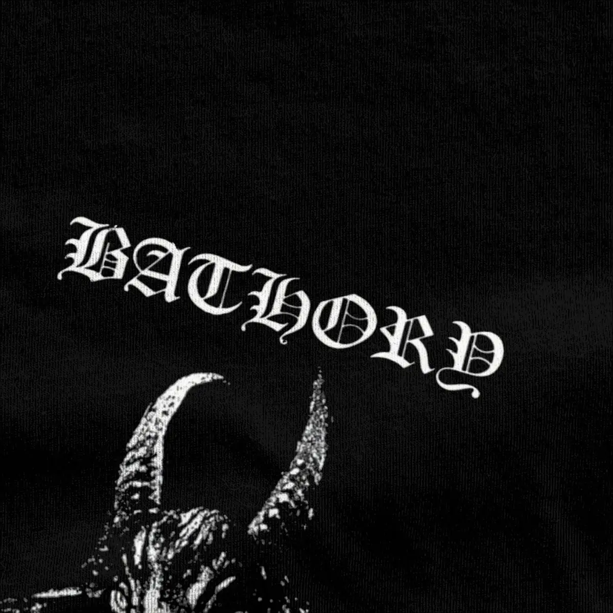 Men Women Bathory Black Metal T Shirt Summer Vintage Pure Cotton O-Neck Short Sleeve Streetwear Large Size T Shirt