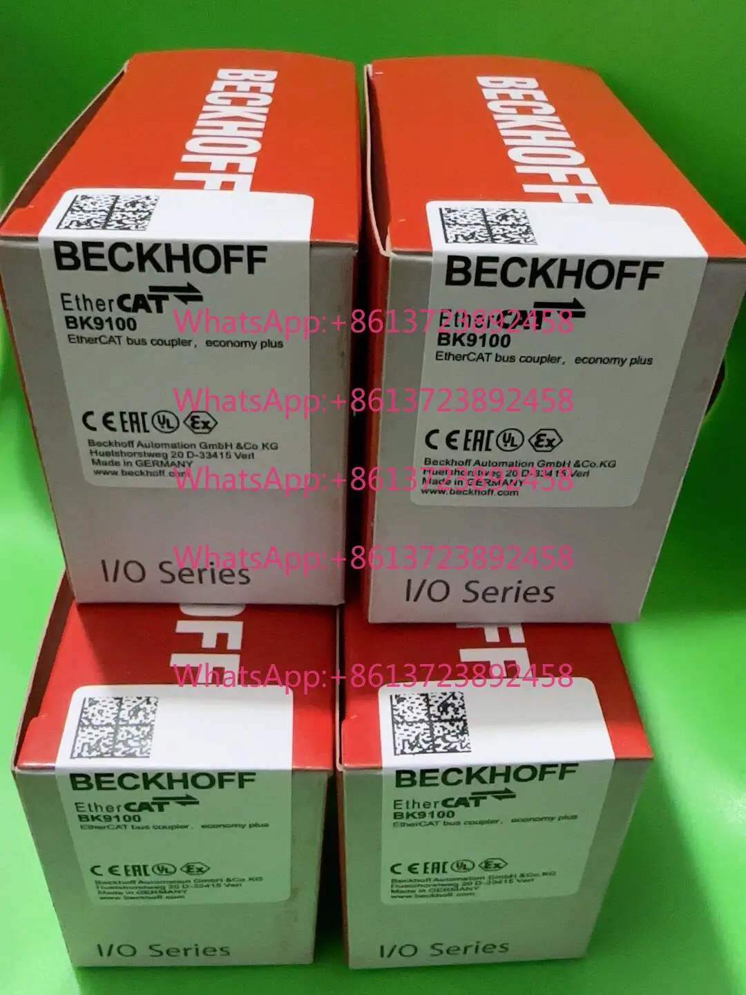 Beckhoff module BK9100 original and genuine, fully packaged