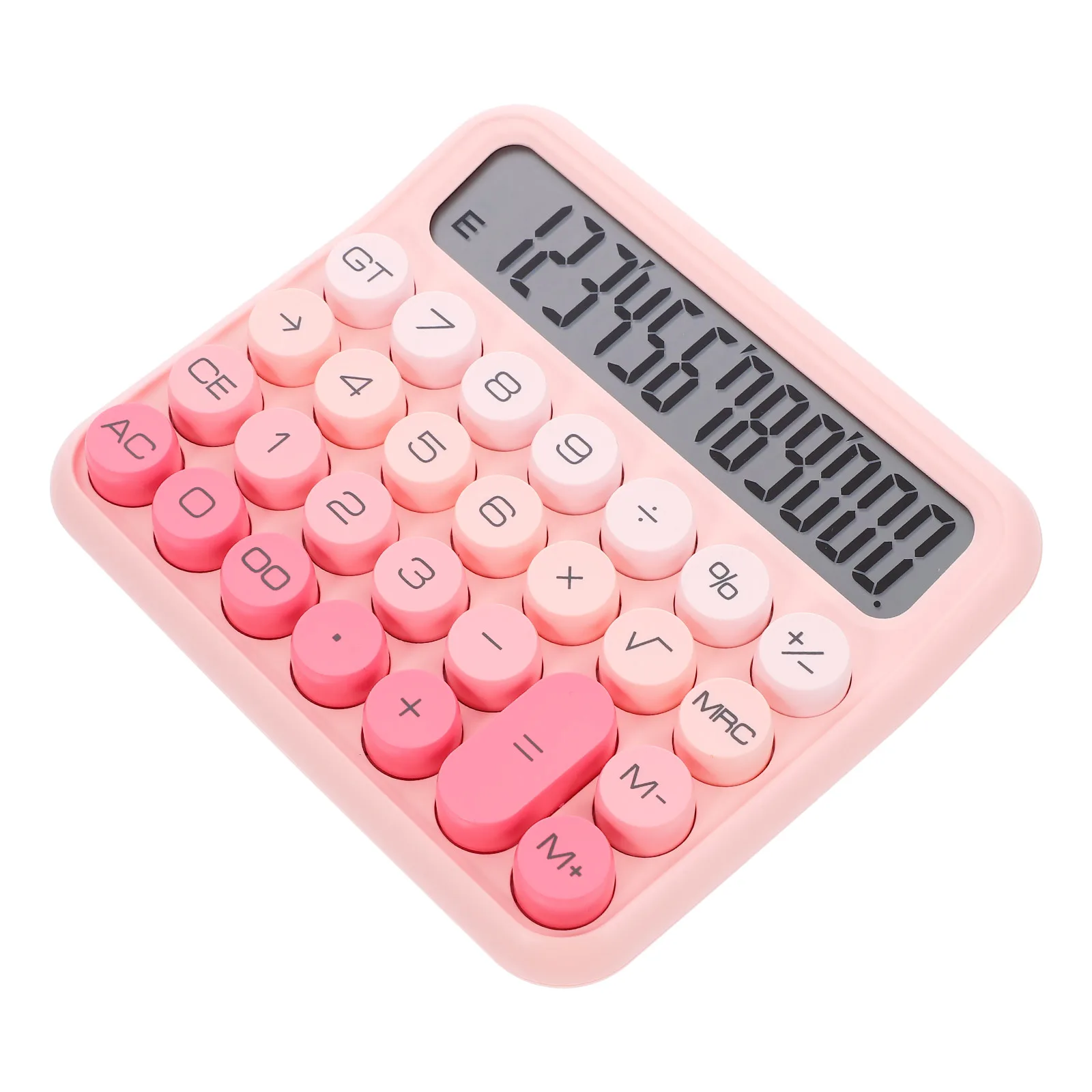 

Portable Simple Calculator For Students Desktop Home Office Use Large Display Plastic Basic Counting Tool Household