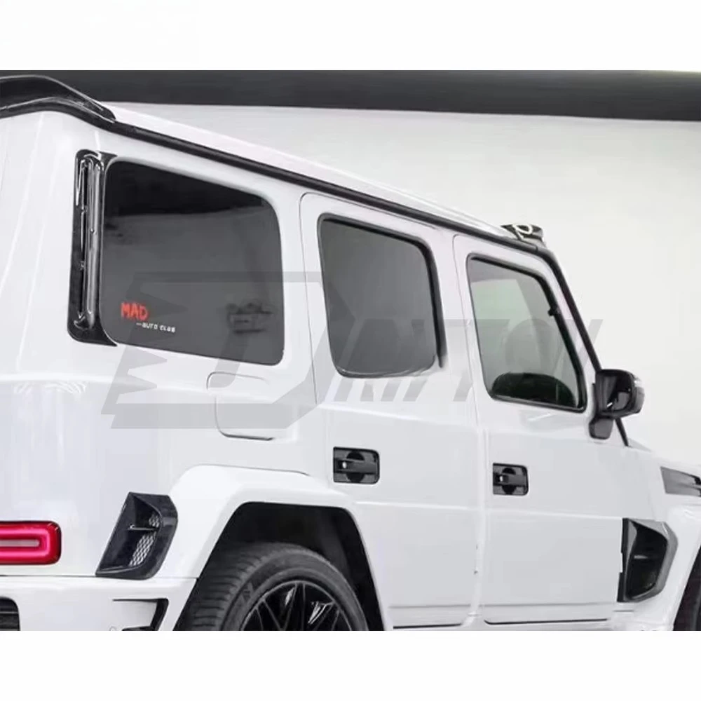 MSY Style Dry Carbon Fiber a Pillar & Roof Pillar Trim Set for G-Class W464 G500  G63