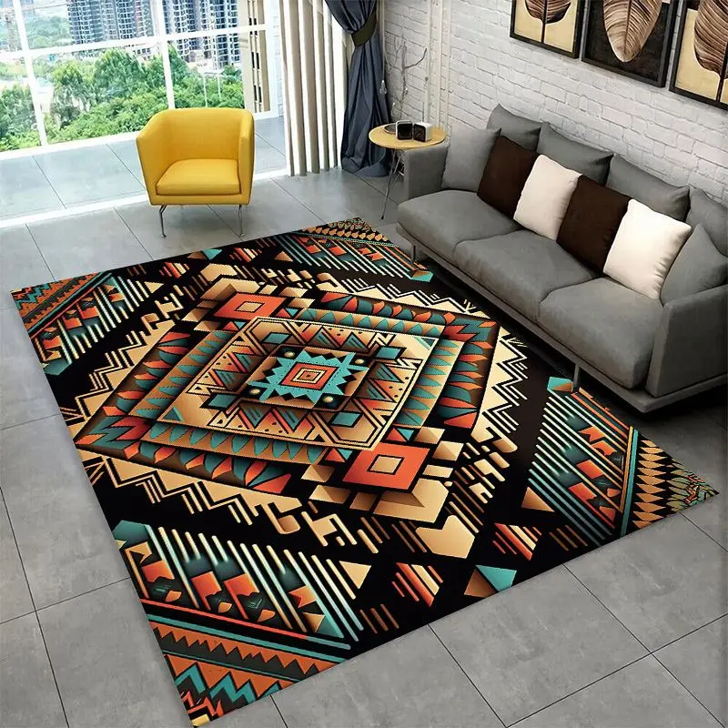 Fashion Nordic Bohemia Luxury Large Area Rug Non-slip Durable Carpet for Bedroom Living Room Sofa Doormat Home Decor Floor Mat