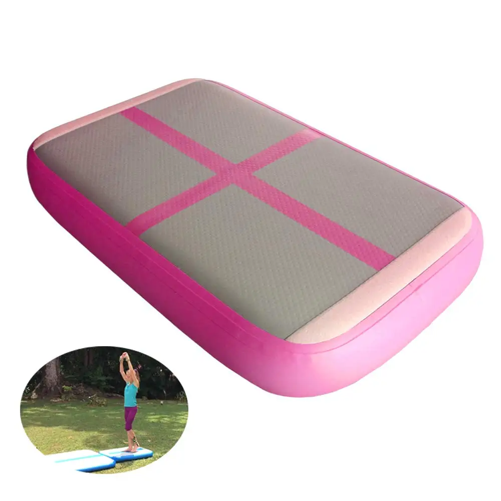 Free Shipping Door To Door 1x0.6x0.2m Inflatable Air Track Gym Air Mat Tumble Track Inflatable Airtrack For Children