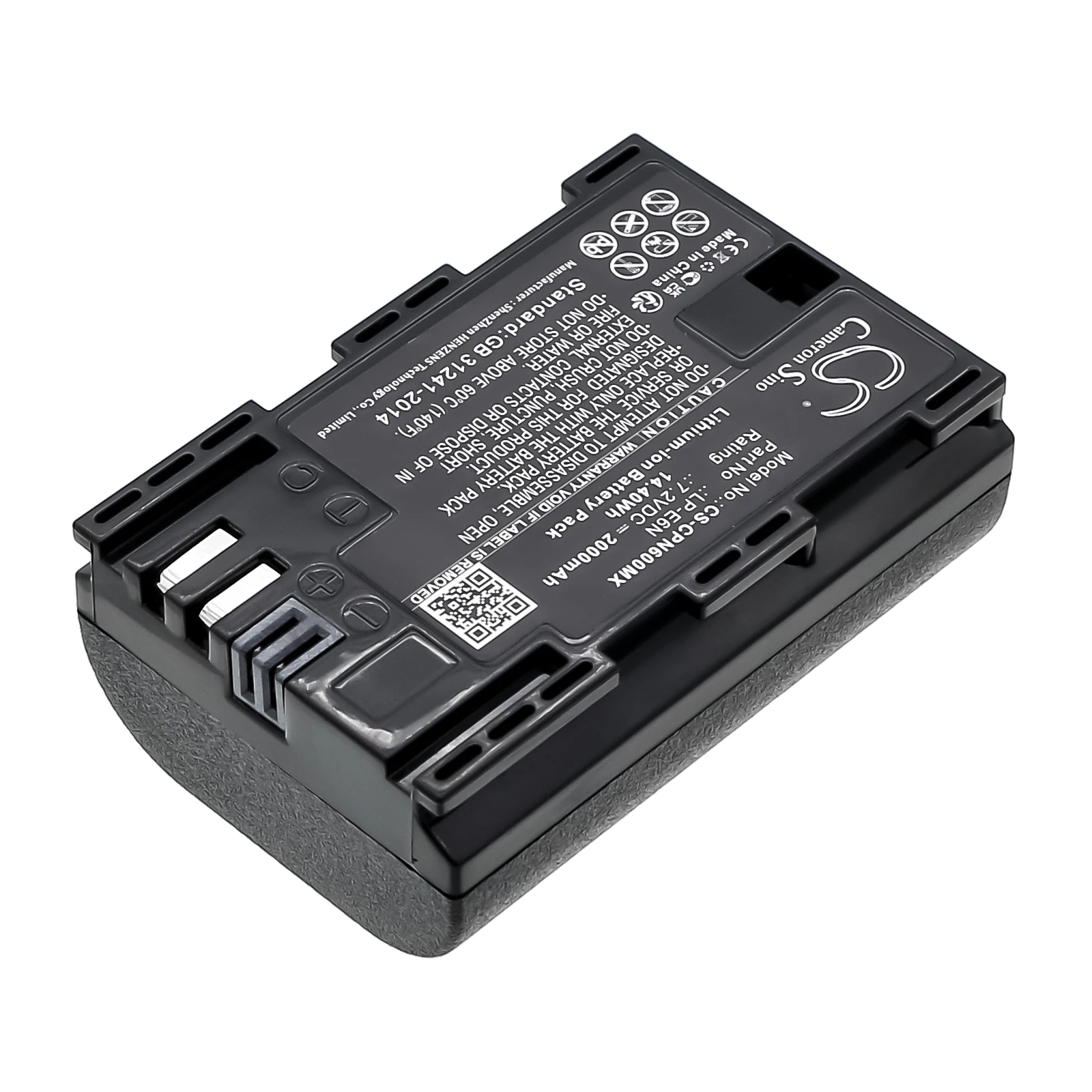 Battery for Tether Tools,Canon Air Direct (1600mAh / 2000mAh) 7.2V