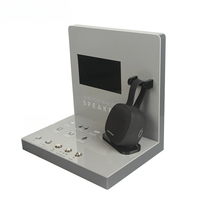 

Electronic intelligent machine VR experience desktop, acrylic display counter display stand