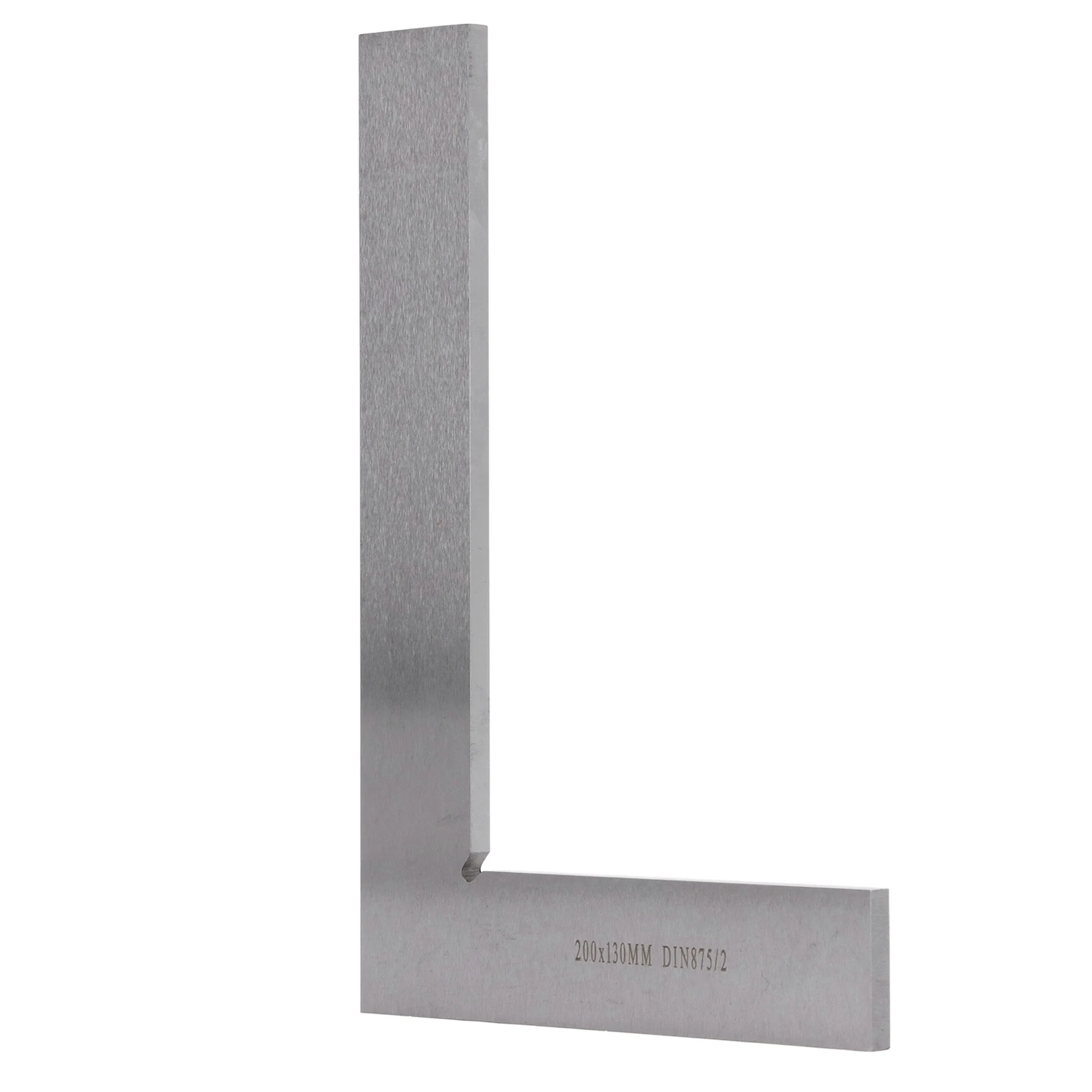 Machinist Square 200x130mm 90 Degree Right Angle High Accuracy Ergonomic Carbon Steel Engineer Square Ruler