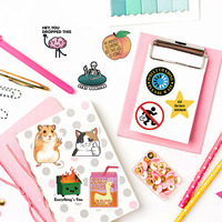 500PCS Funny Meme Roll Stickers Landscape Nostalgia Bicycle Laptop Skateboard Cartoon Luggage Coffee Harajuku Aesthetic Sticker