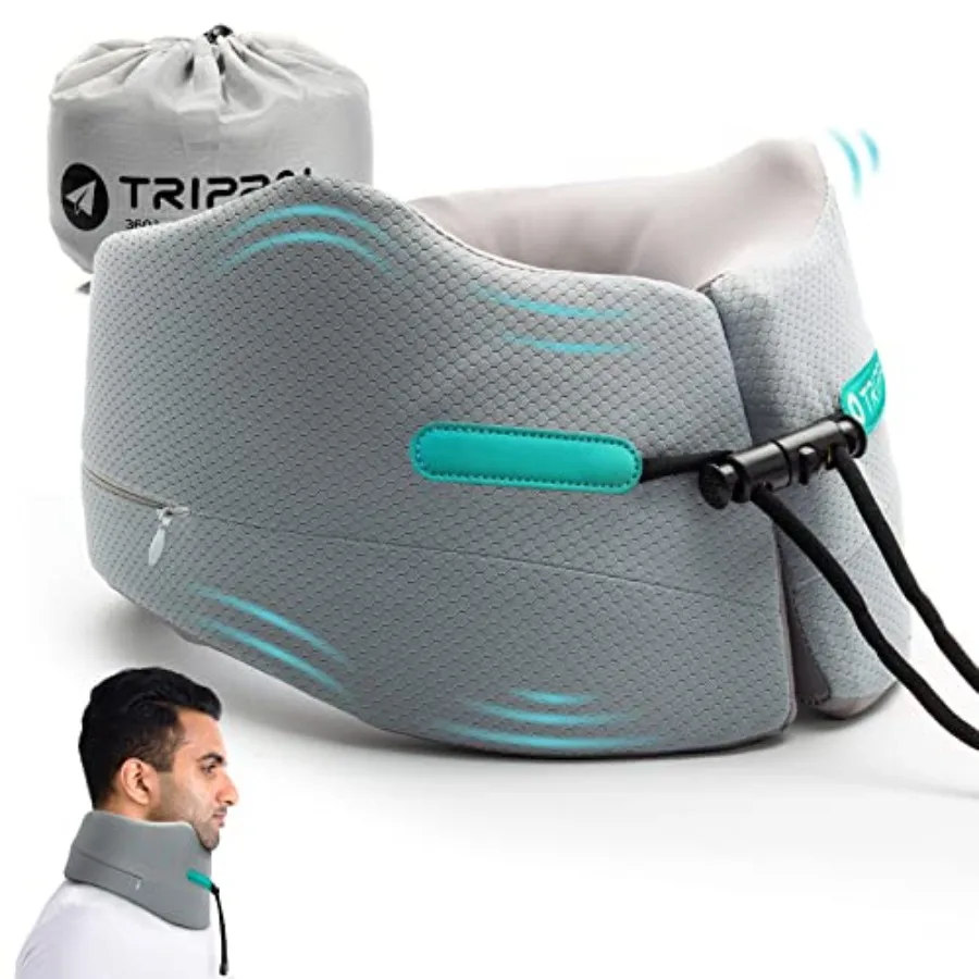 

Neck Pillows for Travel Memory Foam Airplane Pillow Neck Head Support for Adults Car Home Office Sleeping Rest Travel Accessori