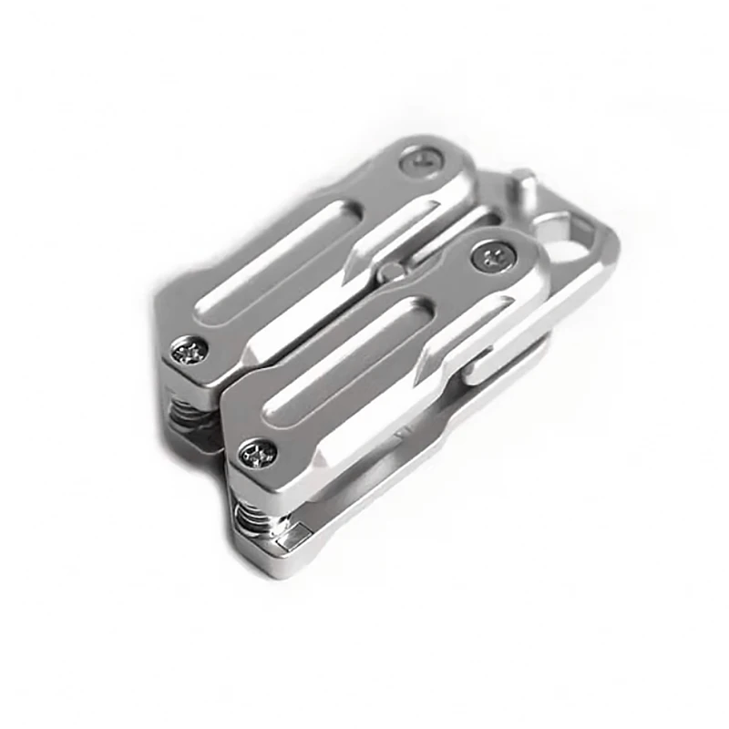 1 قطعة تململ المنزلق المدمجة EDC فتح الزجاجة متعددة الوظائف تململ المنزلق سبينر لعبة لتخفيف الضغط الهدايا