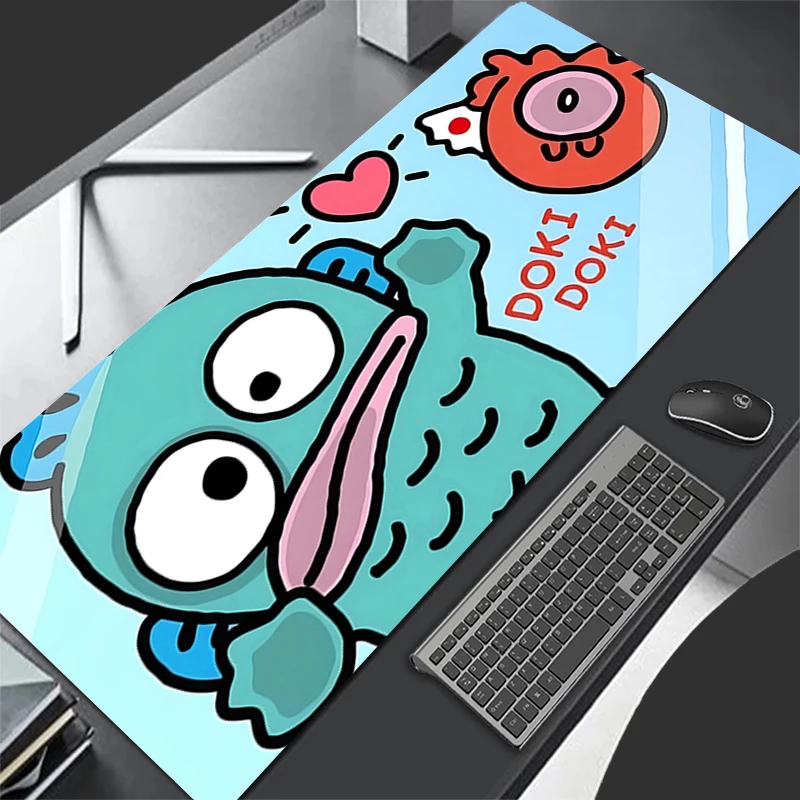 Pattern Game HD Mousepad Pad Rubber Mouse Pad Desk Gaming Non Slip Table Mat PC Gamer Cabinet Mousepad H-hangyodon Keyboard Pad