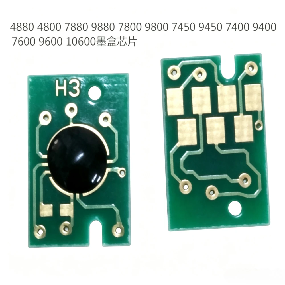 Compatible Resettable Cartridge Chip for Epson 4000 4880 4800 7800 7880 9880 Large Format Printer Ink Cartridge Replacement Chip