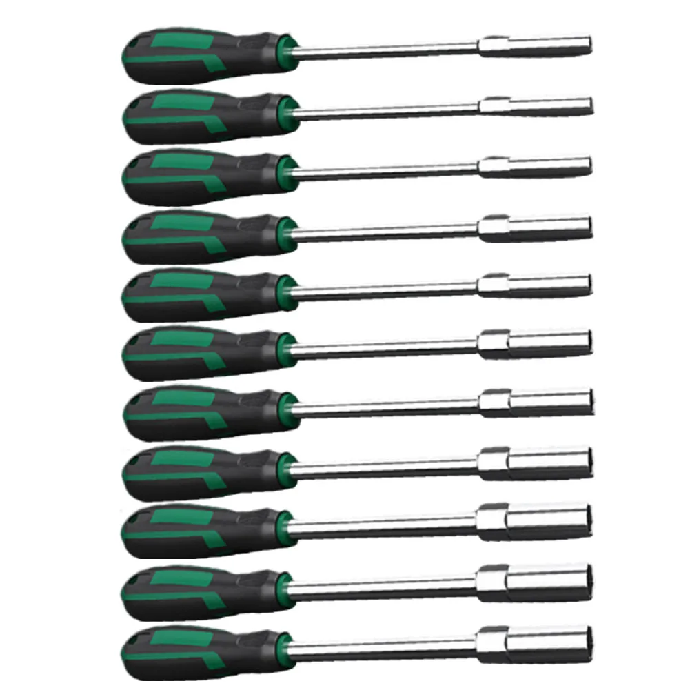 Screwdriver Socket Wrench Hex Screwdriver Hexagonal Nut Key Extend Driver 5-14mm Deep Socket Screwdriver Tool