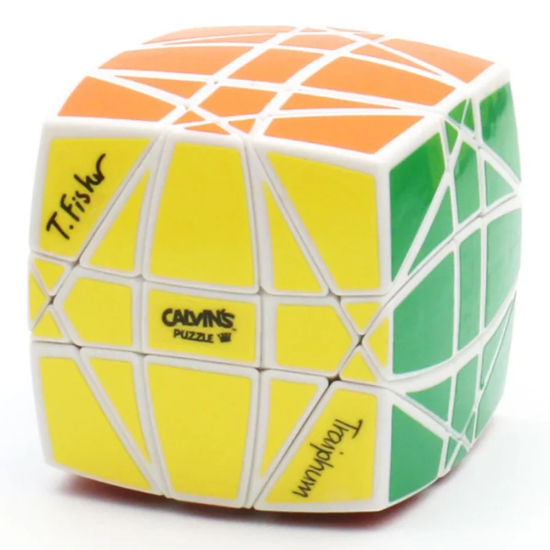 Calvin's Pillow Hexaminx Metallized Magic Cube Calvin's Puzzle Intelligence Toy Children Gift Magico Cubo Strange Shape Cube