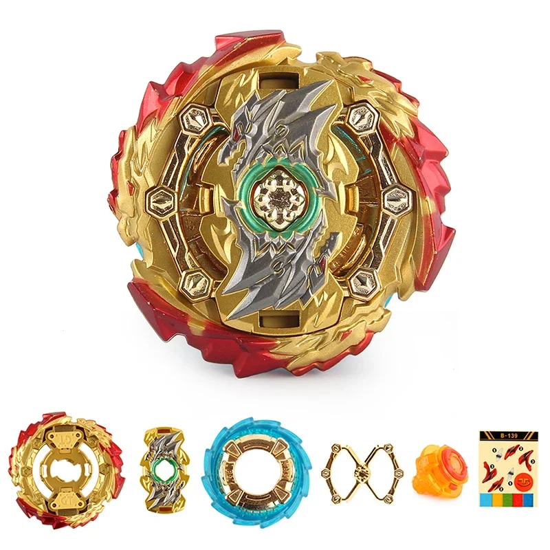 Peonza dorada de edición limitada B-139 마법사 파프니르