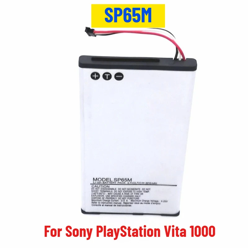 

3.7V 2210mAh SP65M for Sony PlayStation Vita 1000 Handheld Game Console Rechargeable Batteries