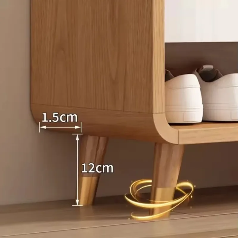 Modern shoe cabinet large capacity multi-functional partition is practical and beautiful