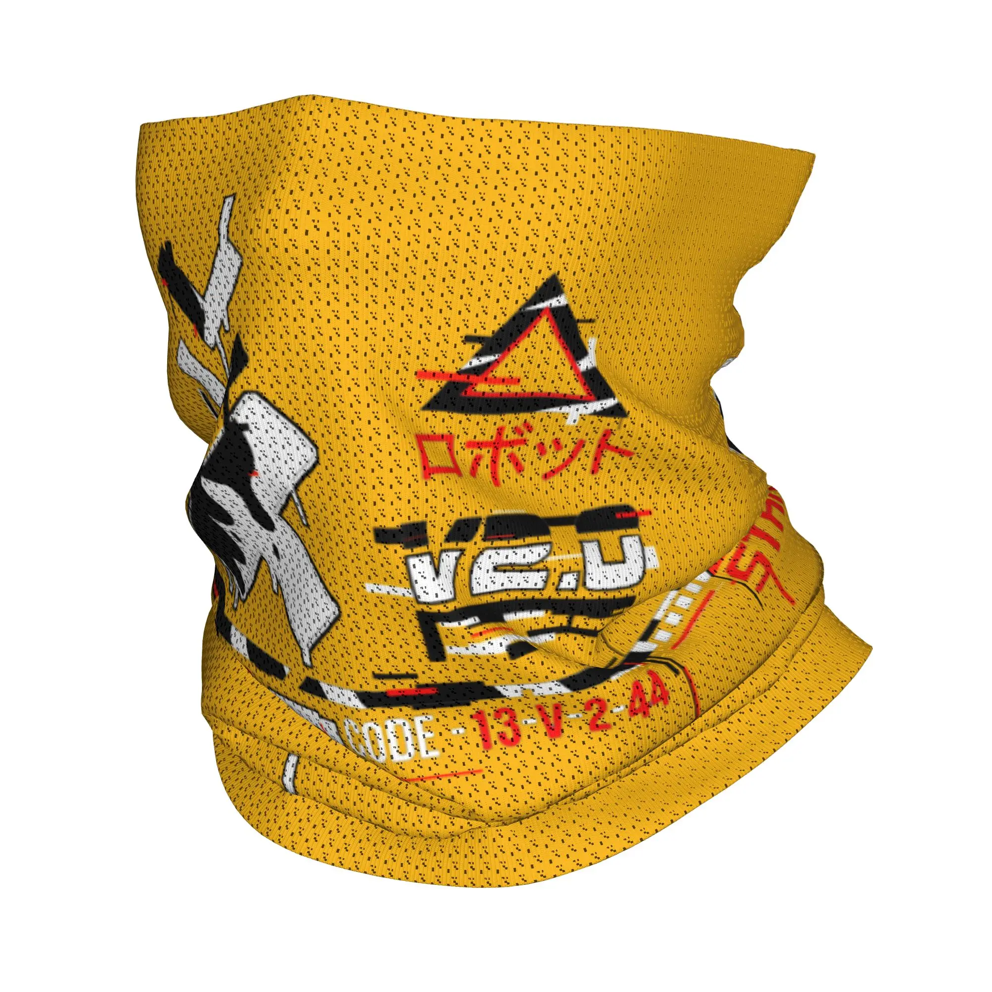 Custom Techwear Neck Gaiter Men Women Windproof Winter Japanese Future Tech Street Wear Style Bandana Scarf for Hiking