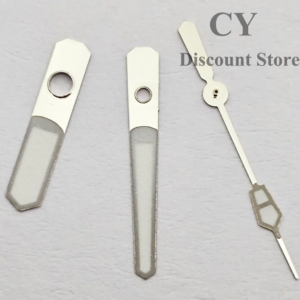 ساعة ريتشوس NH35 عقارب فضية وسوداء وذهبية وردية وذهبية عقارب خضراء مضيئة تناسب حركة NH35 NH36