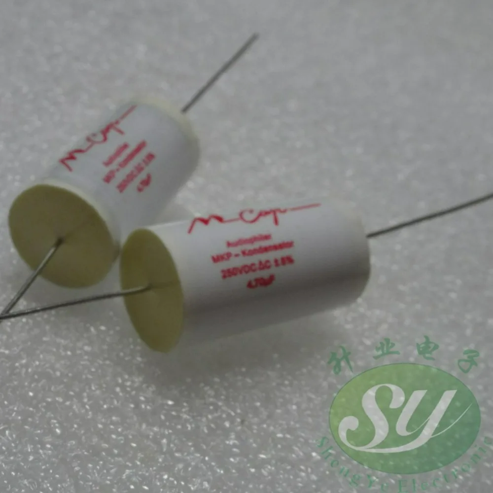 M-Cap 4.7uf 250V 4u7 Brand New Axial Non-polarized Crossover Audio Film Capacitor