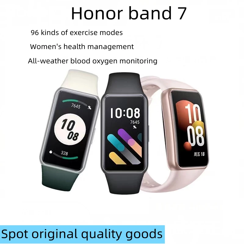 Honor band 7 Intelligent Blood Oxygen Heart Rate Detection Two Weeks Endurance Waterproof Multifunctional Sports Watch