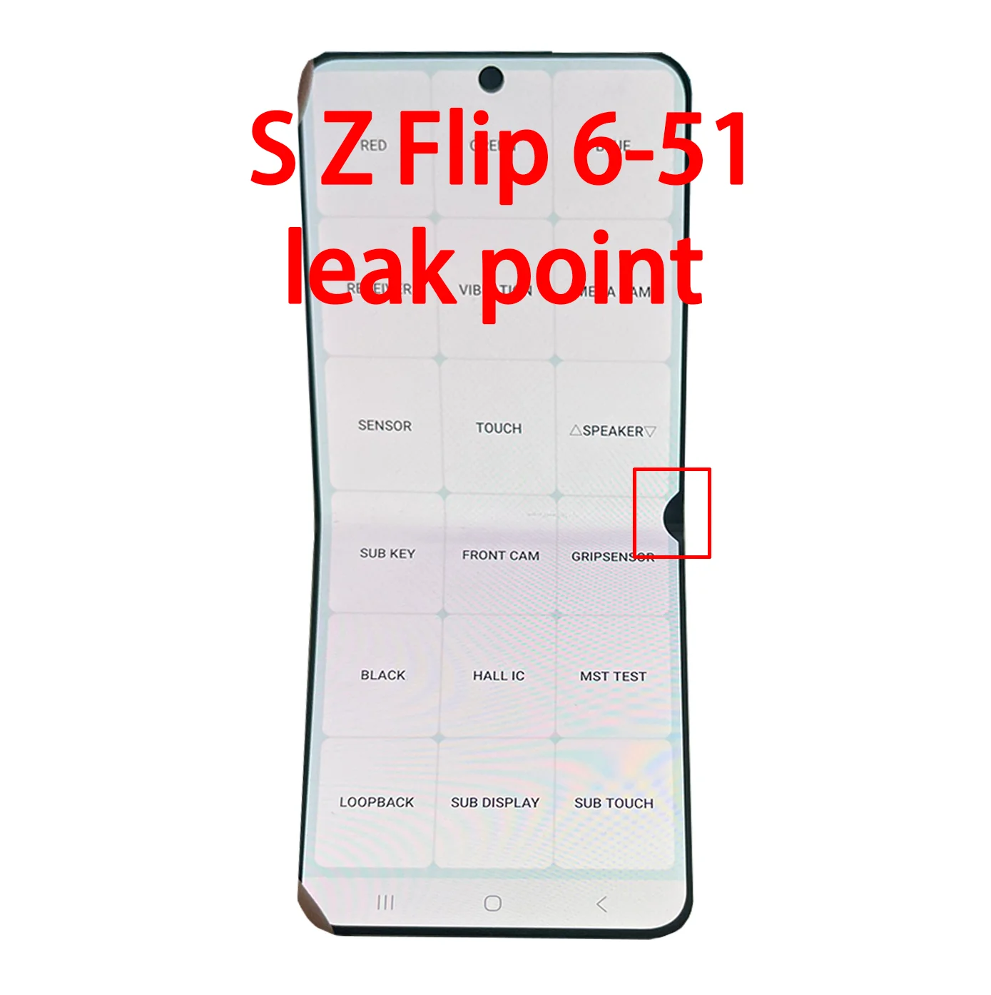 AMOLED Has Defect Dot LCD For Samsung Z Flip 6 F741 LCD F741B Display Screen Display Touch Screen Digitizer Assembly