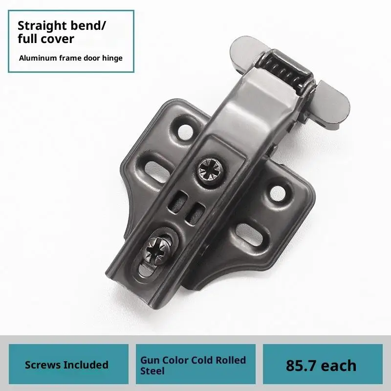 **1PCS Aluminum Frame Glass Door Hinge, Bathroom, Kitchen, Wine Cupboard, Shoe Cabinet, Wardrobe, Bookcase Display, Furniture