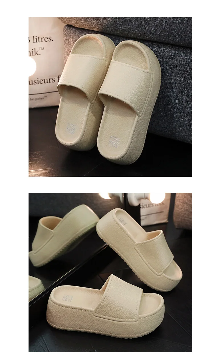 Damen-Pantoffeln 2026 Sommer Neue Dickbesohlte Sandalen Damen Quadratische Zehenpartie Luxus-Designer-Pantoffeln Damen-Slides – Detail 9