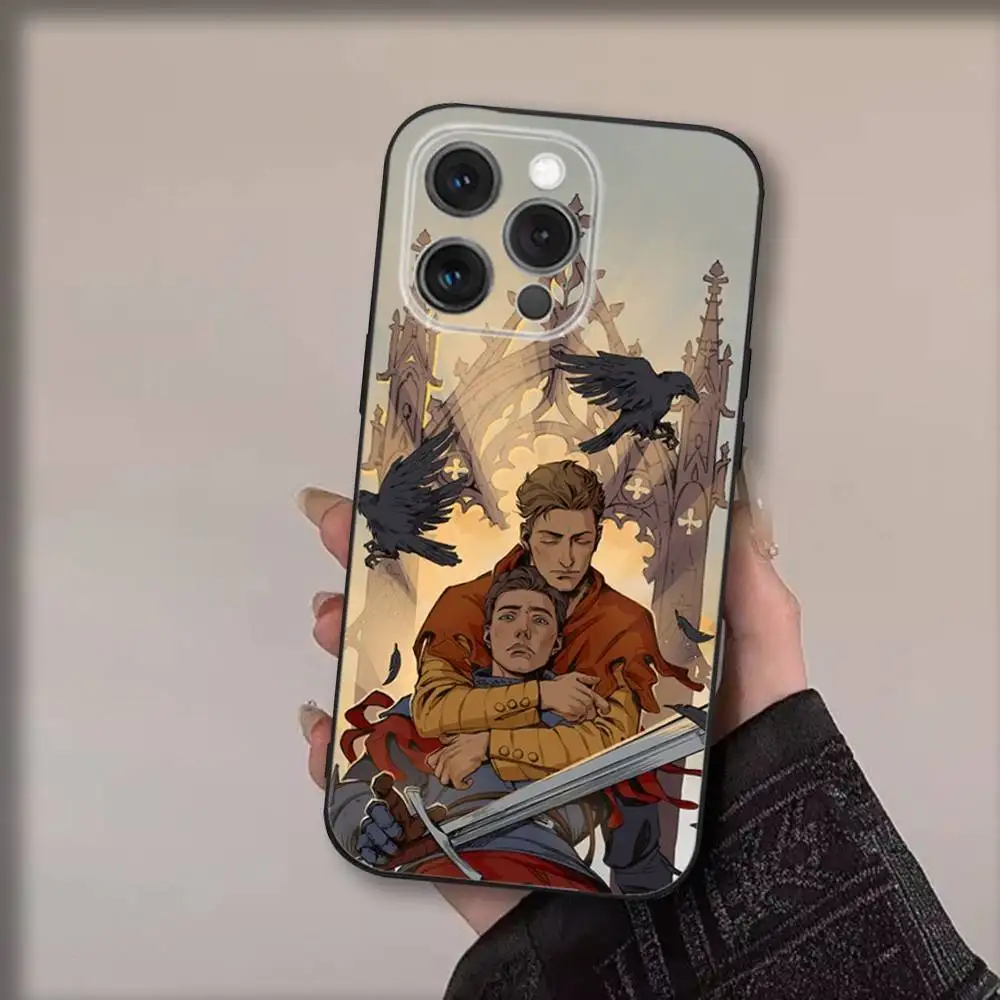 K-Kingdoms Come Deliverances Phone Case For iPhone 17,16,15,14,13,12,11,Pro,Max,Plus,Air,X,XS,XR,SE,8,7,Mini,Soft Black Funda