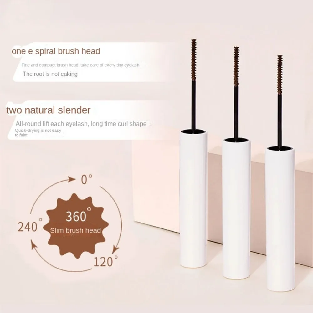 ร้อนสีดําสีน้ําตาลมาสคาร่ายาวขนตาเหงื่อแต่งหน้าเครื่องมือยาวนาน NATURAL Eye เครื่องสําอางผู้หญิง