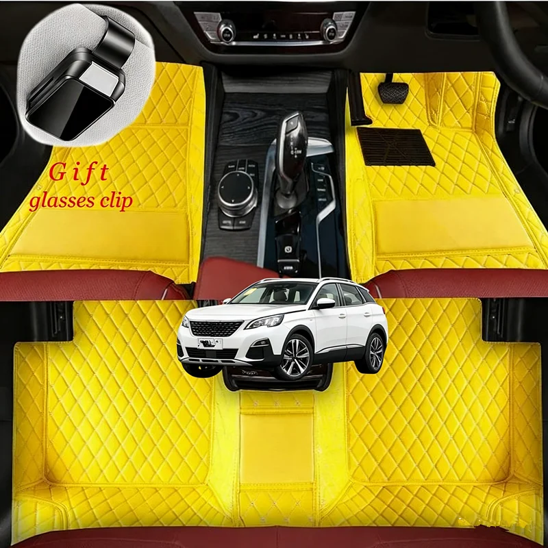 

Custom For Peugeot 4008 / Mitsubishi ASX GS SUV 2012-2016 Car Floor Mats Car Accessories Carpets Covers Left /Right Hand Drive