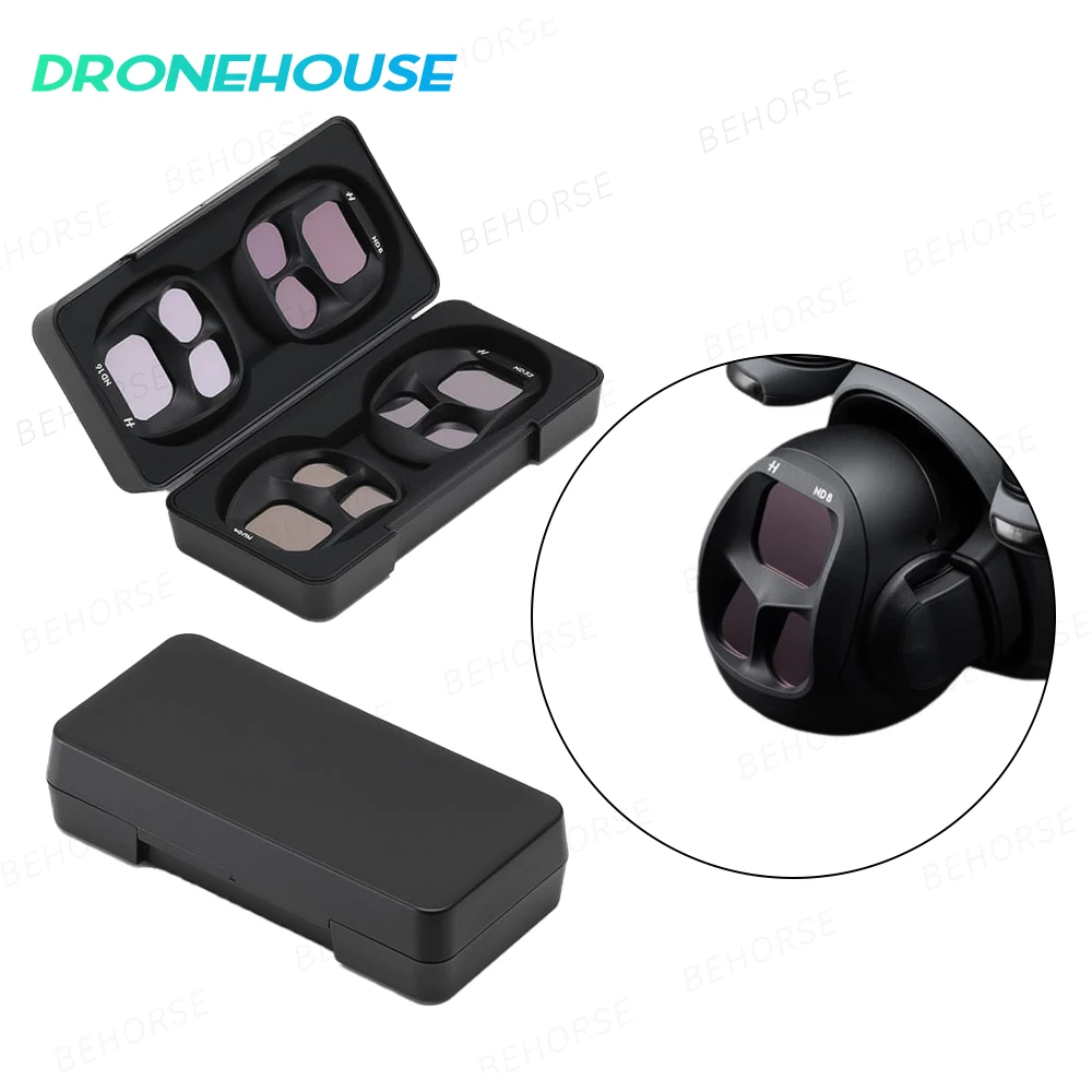 Mavic 4 Pro в наличии, оригинальный фильтр для объектива для набора фильтров ND DJI Mavic 4 Pro (ND8/16/32/64) аксессуары для дронов