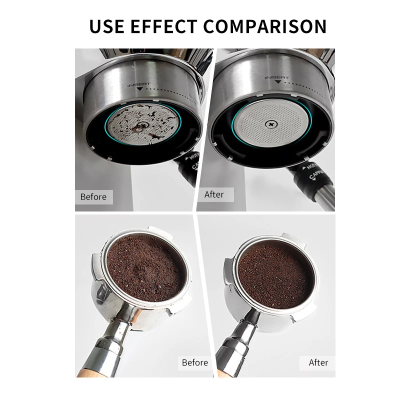 Espresso Puck Screen Filter Screen Mesh Plate Portafilter Reusable Coffee Making For Espresso Machine Accessories Barista Tools