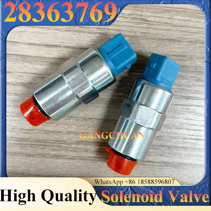 28363769 Stop Solenoid Valve 12V 24V Fuel Shutoff Solenoid for DP200 DPA DP310 DP210 Injection Pump 28363769