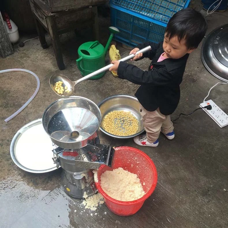 Mesin Pembuat Susu Kedelai Listrik Komersial SY-SG100 Mesin Penggiling Kedelai Stainless Steel Mesin Penggiling Susu Kedelai Kecil