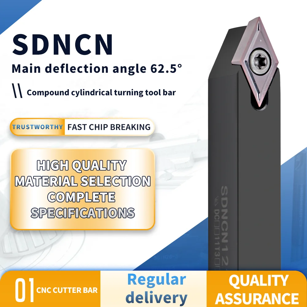 

CNC Turning Lathe Tool Holder External Turning Tool SDNCN1212H07 SDNCN1212K07 SDNCN1616H07 SDNCN2020K07 SDNCN2525M07