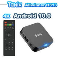 TANIX TX1 Android 10,0 Allwinner H313 Quad Core 4K HDR Mini juego TV Stick Wifi 1G 8G 2G 16G Smart TV Box reproductor multimedia