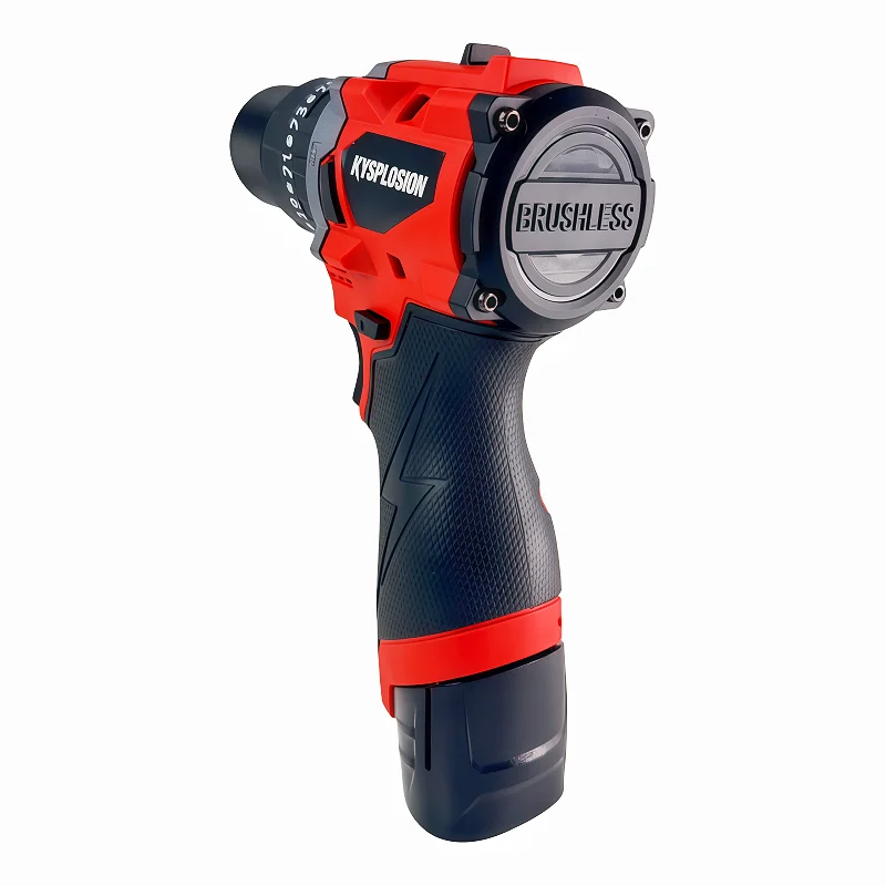 For Milwaukee M12 Brushless 13MM Electric Drill Tapping Cordless Impact Drill Metal Ratchet Chuck Electric Hand Drill Household view 4